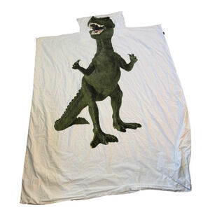 Snurk Amsterdam Organic Cotton Tyrannosaurus Rex Full/Double Duvet Set